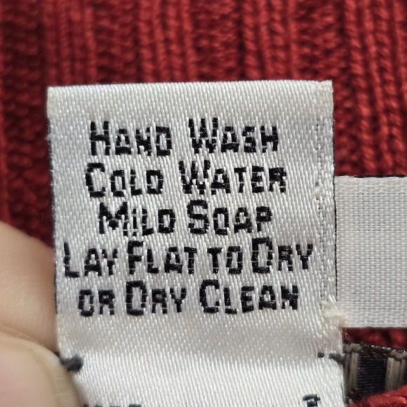 Peruvian Connection Womens Pima Cotton Knit Sweater Size Large Boho Office - Picture 6 of 11